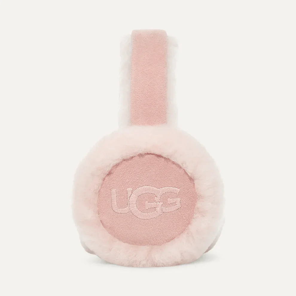 Sheepskin Embroidery Earmuff