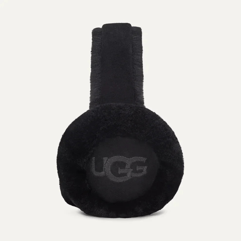 Sheepskin Embroidery Earmuff