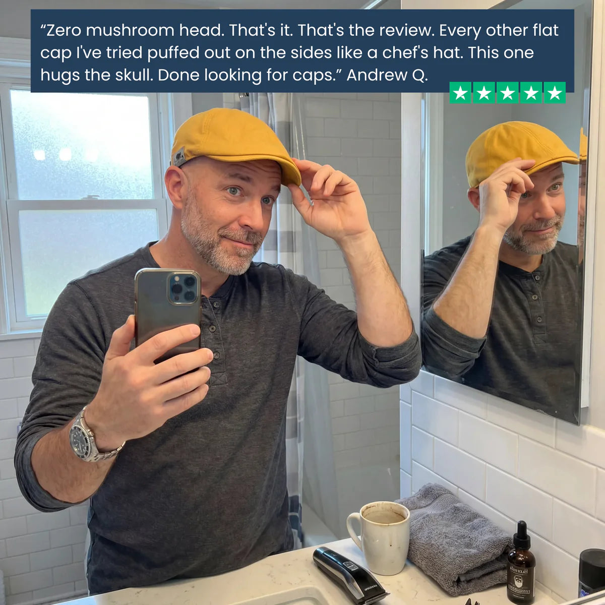 The Urban Flat Cap (Low Profile Edition)